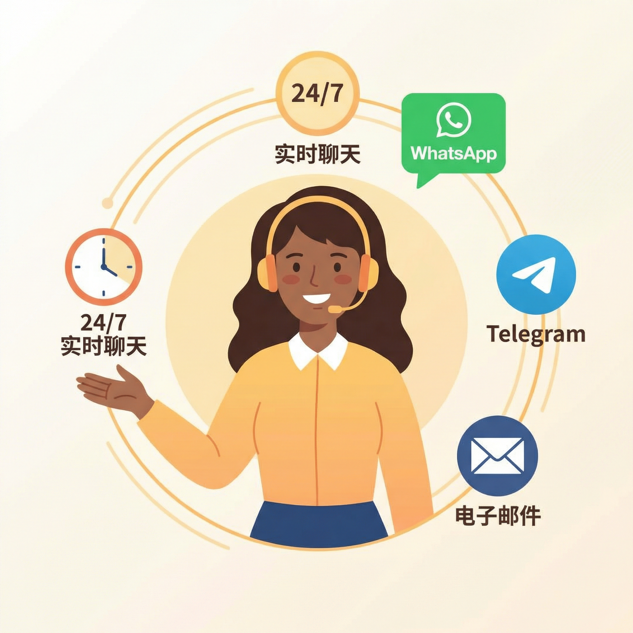 皇冠娱乐多渠道客户支持服务